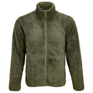 SOLS Unisex Adult Finch Fluffy Jacket / Army